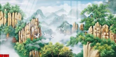 File gốc File tranh gốc in tranh tường nền tổng hợp H31681 (in mica) làm quà tặng