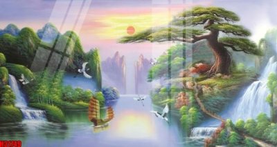 Download file gốc File tranh gốc in tranh tường nền tổng hợp H31749 (in lụa) nghệ thuật