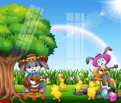 Tải về file tranh gốc File tranh gốc in tranh tường nền tổng hợp H32405 (để in quảng cáo)