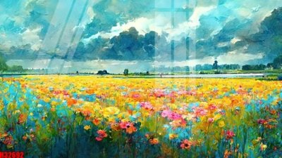 File gốc File tranh gốc in tranh tường nền tổng hợp H32692 (ảnh chi tiết) để in lụa