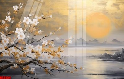 File gốc File tranh gốc in tranh tường nền tổng hợp H33554 (in mica) cắt laser