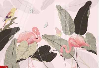 File PSD File tranh gốc in tranh tường nền tổng hợp H34271 (gốc) tách lớp chi tiết