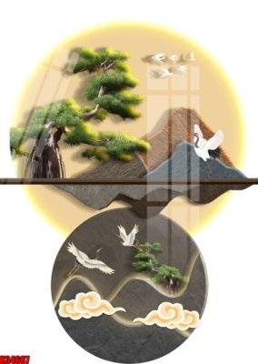 File ảnh File tranh gốc in tranh tường nền tổng hợp H34687 (gốc) trang trí khách sạn