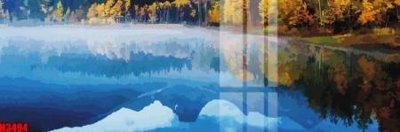 File gốc File tranh decor tranh bộ treo tường tổng hợp H3494 (in tráng gương) hiện đại