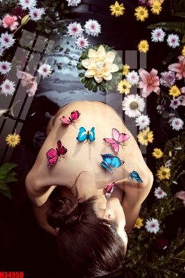 Tải file File tranh gốc in tranh tường nền tổng hợp H34950 (gốc) làm file quảng cáo