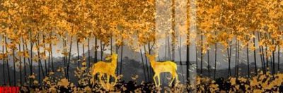 Ảnh gốc File tranh decor tranh bộ treo tường tổng hợp H3497 (độ nét cao) in tráng gương