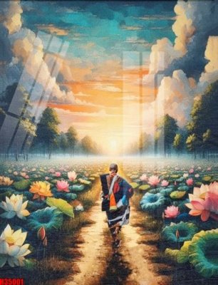 File gốc File tranh gốc in tranh tường nền tổng hợp H35001 (thiết kế) độc quyền