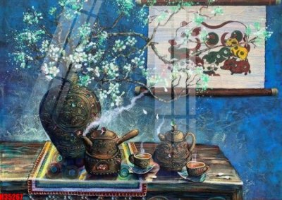 File in trần File tranh gốc in tranh tường nền tổng hợp H35267 (bản gốc) đại dương