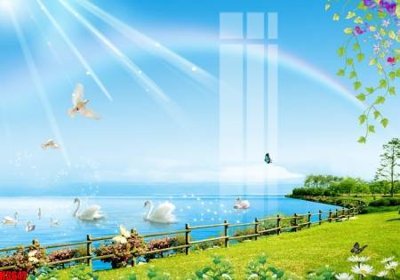 Download file gốc File tranh decor tranh bộ treo tường tổng hợp H3647 (in mica) 3D