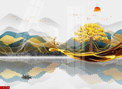 File gốc File tranh gốc in tranh tường nền tổng hợp H37022 (chuẩn màu) cho in offset