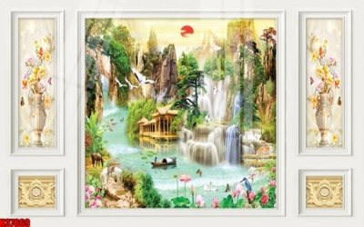 Hình ảnh gốc File tranh gốc in tranh tường nền tổng hợp H37669 (để in khổ lớn)