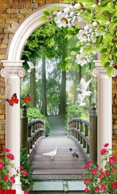 File gốc File tranh gốc in tranh tường nền tổng hợp H37689 (cho in ấn) từ kho Filetranh