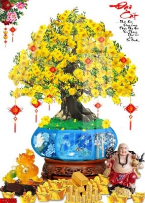 Tải file File tranh gốc in tranh tường nền tổng hợp H37695 (gốc) để in ấn ngay