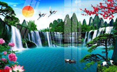 File PSD File tranh gốc in tranh tường nền tổng hợp H37802 (chất lượng in ấn)