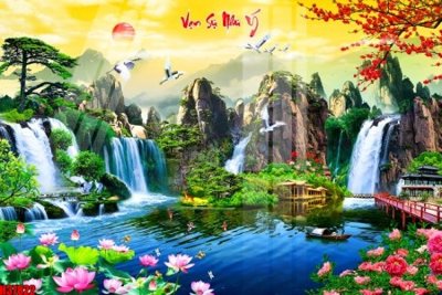 File PSD File tranh gốc in tranh tường nền tổng hợp H37822 (bản gốc) đã tách nền