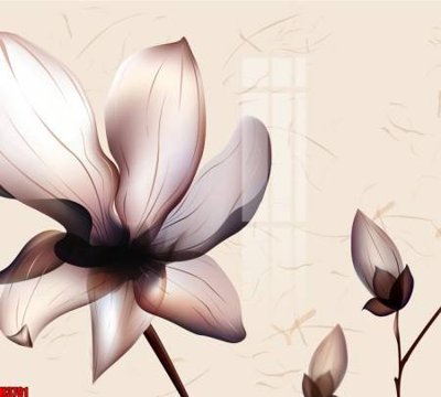 File gốc File tranh decor tranh bộ treo tường tổng hợp H3791 (in lụa) tranh mã đáo