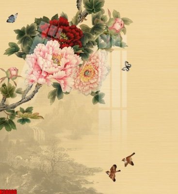 Tải file gốc File tranh gốc in tranh tường nền tổng hợp H38006 dùng cho in ấn