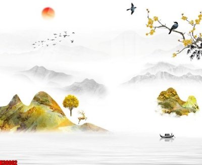 Download file tranh File tranh gốc in tranh tường nền tổng hợp H38062 (file gốc PSD)