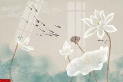 File tranh ảnh gốc File tranh gốc in tranh tường nền tổng hợp H38064 dùng cho in khổ lớn