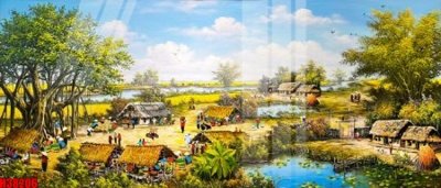 Ảnh gốc File tranh gốc in tranh tường nền tổng hợp H38206 (độ nét cao) in mica