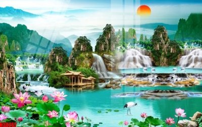 Tải file PSD File tranh gốc in tranh tường nền tổng hợp H38267 (nguyên layer) để in