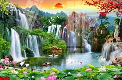 File ảnh File tranh gốc in tranh tường nền tổng hợp H38357 (gốc) in biển hiệu