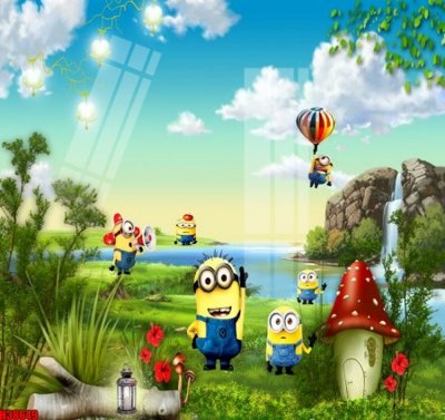 File tranh File tranh gốc in tranh tường nền tổng hợp H38649 (gốc) chủ đề thành phố