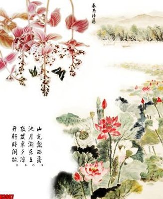 File PSD File tranh decor tranh bộ treo tường tổng hợp H3907 (gốc) cho designer