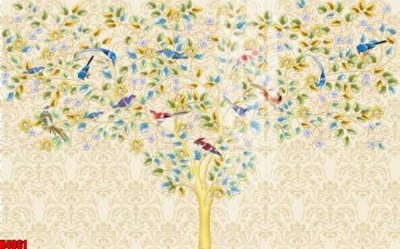 Tải file File tranh decor tranh bộ treo tường tổng hợp H4061 (PSD) cho in tranh kính