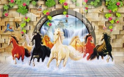 File gốc File tranh decor tranh bộ treo tường tổng hợp H4091 (cho in UV) siêu nét