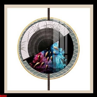 File ảnh File tranh decor tranh bộ treo tường tổng hợp H4392 (gốc) dùng in Pano