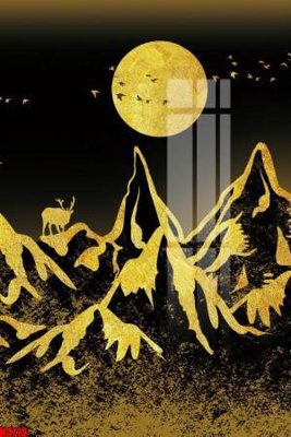 File tranh File tranh decor tranh bộ treo tường tổng hợp H4718 (gốc) chủ đề thiên nhiên