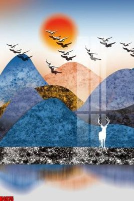 File tranh trang trí File tranh decor tranh bộ treo tường tổng hợp H4975 (tải file gốc)