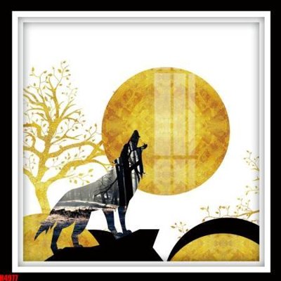 File gốc File tranh decor tranh bộ treo tường tổng hợp H4977 (in lụa) cao cấp