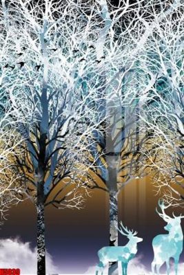 Tải file File tranh decor tranh bộ treo tường tổng hợp H5039 (ảnh gốc) file AI/EPS