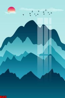 Tải file gốc File tranh decor tranh bộ treo tường tổng hợp H5470 (in bạt) quảng cáo