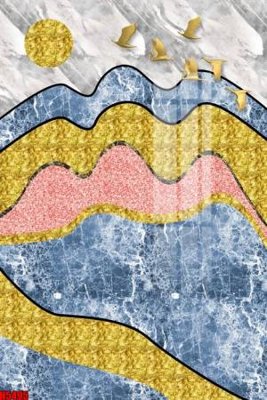 File tranh PSD File tranh decor tranh bộ treo tường tổng hợp H5495 chất lượng cao