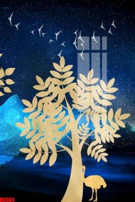 File gốc File tranh decor tranh bộ treo tường tổng hợp H5564 (trang trí) cho phòng khách