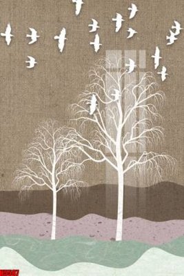 Tải file gốc File tranh decor tranh bộ treo tường tổng hợp H5587 (để in lụa)