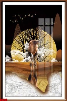 File ảnh File tranh decor tranh bộ treo tường tổng hợp H5639 (gốc) cho trang trí nhà hàng