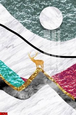 File tranh File tranh decor tranh bộ treo tường tổng hợp H5744 (bản gốc) in lụa 3D