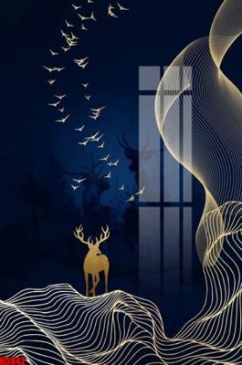 File tranh File tranh decor tranh bộ treo tường tổng hợp H5842 (gốc) chủ đề động vật