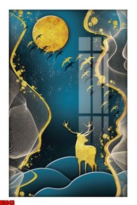 File tranh in mica File tranh decor tranh bộ treo tường tổng hợp H5843 (độ phân giải cao)