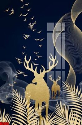 File tranh File tranh decor tranh bộ treo tường tổng hợp H5845 (file gốc) chuẩn màu in