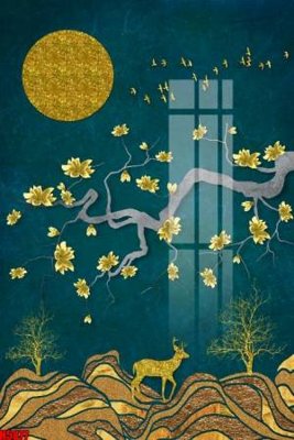 Tải file File tranh decor tranh bộ treo tường tổng hợp H5877 (gốc) làm file tranh quảng cáo