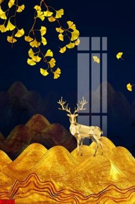 Download file gốc File tranh decor tranh bộ treo tường tổng hợp H5980 (in mica) 3D