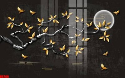 Tải file gốc file tranh nền tường thủy mặc tổng hợp H6200 (in khổ lớn) không mờ