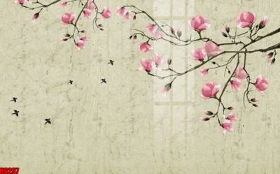 Tải file file tranh nền tường thủy mặc tổng hợp H6297 (gốc) in tranh tráng gương