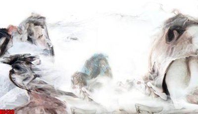 File gốc file tranh nền tường thủy mặc tổng hợp H6433 (in tráng gương) ốp tường