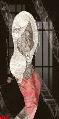 Download file gốc file tranh nền tường thủy mặc tổng hợp H6539 (in lụa) cao cấp